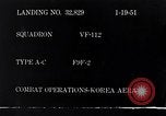 Standbild F9F Flugzeugabsturz Korea, 1951, aus Sekunde 5 historischem Filmmaterial Videoclip 65675027756