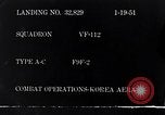 Standbild F9F Flugzeugabsturz Korea, 1951, aus Sekunde 6 historischem Filmmaterial Videoclip 65675027756