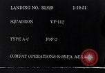 Standbild F9F Flugzeugabsturz Korea, 1951, aus Sekunde 8 historischem Filmmaterial Videoclip 65675027756