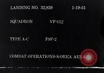 Standbild F9F Flugzeugabsturz Korea, 1951, aus Sekunde 9 historischem Filmmaterial Videoclip 65675027756