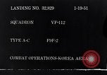 Standbild F9F Flugzeugabsturz Korea, 1951, aus Sekunde 10 historischem Filmmaterial Videoclip 65675027756