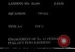 Image of F9F-2 aircraft crash Korea, 1951, second 7 stock footage video 65675027758