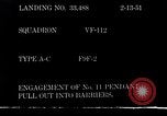 Image of F9F-2 aircraft crash Korea, 1951, second 15 stock footage video 65675027758