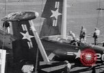 Image of F9F-2 aircraft crash Korea, 1951, second 41 stock footage video 65675027758