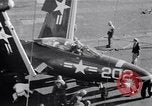 Image of F9F-2 aircraft crash Korea, 1951, second 42 stock footage video 65675027758