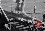 Image of F9F-2 aircraft crash Korea, 1951, second 43 stock footage video 65675027758