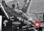Image of F9F-2 aircraft crash Korea, 1951, second 46 stock footage video 65675027758