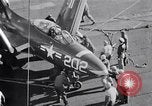 Image of F9F-2 aircraft crash Korea, 1951, second 49 stock footage video 65675027758