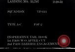 Image of F9F aircraft crash Korea, 1951, second 13 stock footage video 65675027759