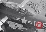 Image of F9F aircraft crash Korea, 1951, second 41 stock footage video 65675027759