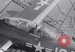 Image of F9F aircraft crash Korea, 1951, second 45 stock footage video 65675027759