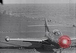Image of F9F aircraft crash Korea, 1951, second 54 stock footage video 65675027759