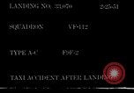 Image of F9F aircraft crash Korea, 1951, second 3 stock footage video 65675027760