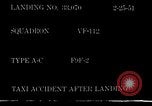 Image of F9F aircraft crash Korea, 1951, second 17 stock footage video 65675027760