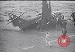 Image of F9F aircraft crash Korea, 1951, second 20 stock footage video 65675027760