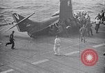 Image of F9F aircraft crash Korea, 1951, second 22 stock footage video 65675027760