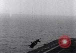 Image of F4U crash on takeoff Korea, 1951, second 16 stock footage video 65675027761