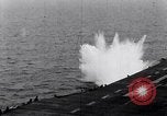 Image of F4U crash on takeoff Korea, 1951, second 17 stock footage video 65675027761