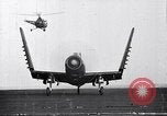 Image of F4U aircraft lands Korea, 1951, second 22 stock footage video 65675027762