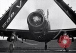Image of F4U aircraft lands Korea, 1951, second 28 stock footage video 65675027762