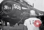 Image of F4U aircraft lands Korea, 1951, second 31 stock footage video 65675027762
