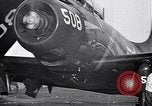 Image of F4U aircraft lands Korea, 1951, second 32 stock footage video 65675027762