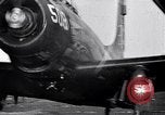 Image of F4U aircraft lands Korea, 1951, second 33 stock footage video 65675027762