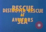 Standbild Rettung der abgestürzte Piloten United States USA, 1962, aus Sekunde 19 historischem Filmmaterial Videoclip 65675027763