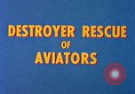 Standbild Rettung der abgestürzte Piloten United States USA, 1962, aus Sekunde 23 historischem Filmmaterial Videoclip 65675027763