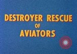 Standbild Rettung der abgestürzte Piloten United States USA, 1962, aus Sekunde 24 historischem Filmmaterial Videoclip 65675027763