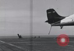 Immagine di F4F nasi sulla USS Wasp Teatro pacifico, 1942, secondo 3 filmato di repertorio 65675027779