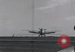 Immagine di F4F nasi sulla USS Wasp Teatro pacifico, 1942, secondo 12 filmato di repertorio 65675027779