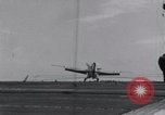 Immagine di F4F nasi sulla USS Wasp Teatro pacifico, 1942, secondo 13 filmato di repertorio 65675027779