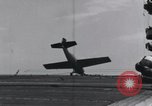 Immagine di F4F nasi sulla USS Wasp Teatro pacifico, 1942, secondo 21 filmato di repertorio 65675027779