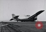 Image of SB2U crash on USS Wasp Pacific Theater, 1942, second 4 stock footage video 65675027781