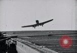 Image of SB2U crash on USS Wasp Pacific Theater, 1942, second 11 stock footage video 65675027781