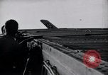 Image of SB2U crash on USS Wasp Pacific Theater, 1942, second 17 stock footage video 65675027781