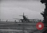 Image of SB2U crash into barrier United States USA, 1942, second 4 stock footage video 65675027783