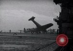 Image of SB2U crash into barrier United States USA, 1942, second 8 stock footage video 65675027783