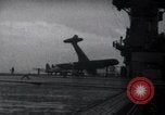 Image of SB2U crash into barrier United States USA, 1942, second 15 stock footage video 65675027783