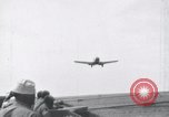 Image of SB2U landing on CV-7 USS Wasp Pacific Theater, 1942, second 1 stock footage video 65675027784