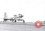 Image of SB2U landing on CV-7 USS Wasp Pacific Theater, 1942, second 39 stock footage video 65675027784