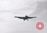 Image of F4F landing on USS Wasp Pacific Theater, 1942, second 6 stock footage video 65675027785