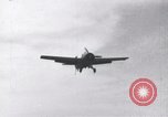 Image of F4F landing on USS Wasp Pacific Theater, 1942, second 7 stock footage video 65675027785