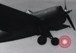 Image of F4F landing on USS Wasp Pacific Theater, 1942, second 15 stock footage video 65675027785