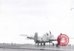Image of F4F landing on USS Wasp Pacific Theater, 1942, second 32 stock footage video 65675027785