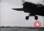 Image of Wasp flight operations Pacific Theater, 1942, second 41 stock footage video 65675027787