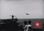 Image of Wasp flight operations Pacific Theater, 1942, second 56 stock footage video 65675027787