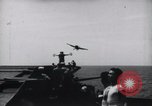 Image of Wasp flight operations Pacific Theater, 1942, second 58 stock footage video 65675027787