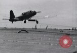 Image of Wasp flight operations Pacific Theater, 1942, second 8 stock footage video 65675027789
